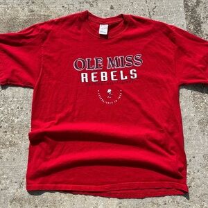 Ole Miss Rebels Red T-Shirt